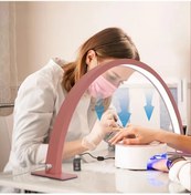 Resim Willowhaven Pembe Usb Yarı Ayak Tırnak Lambası Manikür Cilt Bakımı Aydınlatma 