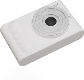 Resim Jectse Mikro SLR Kamera, Taşınabilir Dijital Kamera 16x Dijital Zoom Elektronik Görüntü Sabitleme 48MP HD Vlog Için İnce Ve Hafif (WHITE) 