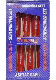 Resim Stilson 120606 Asetat Saplı Tornavida Seti 7 Parça 