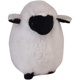 Resim Kuzu Beyaz&Siyah Peluş 45 Cm 