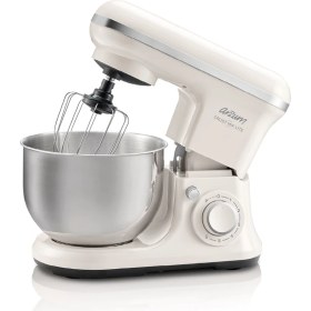Resim Arzum 5l Kapasiteli Stand Mikser, 3 Aparat, 1500W, Beyaz, Profesyonel Kullanım 