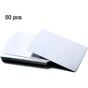 Resim Mingjin Shop 1 Gümüş Tarzı 86 mm x 54 mm x 0,2 mm Metal Kartvizitler Alüminyum Alaşımlı Boşluklar Kartı Müşteri Için Lazer Gravür Dıy Hediye Cardolors Isteğe Bağlı (Yurt Dışından) 