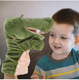 Resim Timsah El Kuklası Yeşil 