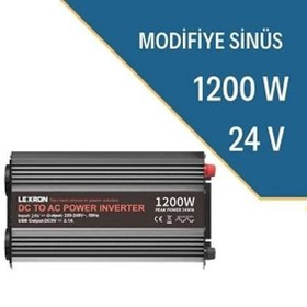 Resim Lexron 1200W-24V Modifiye Sinüs Inverter 