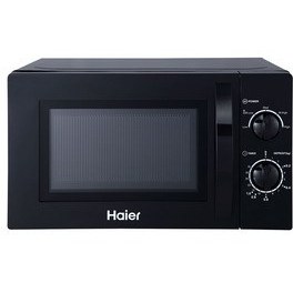 Resim Haier HIL2001MWPH 20 litres Solo Microwave Oven, 5 Multi Power Level, 35 Mins Cooking Timer, Black 