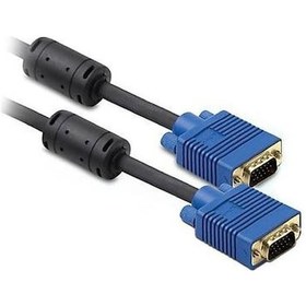 Resim S-Link SLX-179 15 Mt VGA to VGA Erkek-Erkek Altın Kaplama 1080p V 