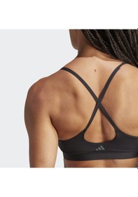 Resim Adidas Iq3374 All Me Ls Bra Kadın Sporcu Sütyeni Siyah 