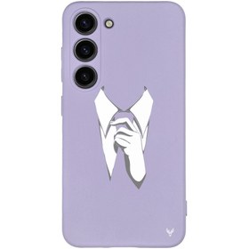 Resim Samsung S23 Kravat Telefon Kılıfı 