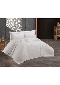 Resim Güneş 3 Parça Pike Takımı Krem 