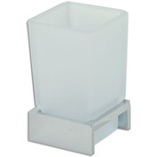 Resim Çelik Banyo Kumru Set Üstü Camlı Diş Fırçalık Krom Renkli Diğer 