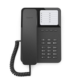 Resim Gigaset Desk 400 Siyah Telefon 