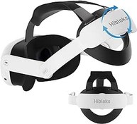 Resim HIBLOKS Head Strap for Meta Quest 3 Accessories, Adjustable Elite Strap for Oculus Quest 3 Headset Replacement Accessories, Y-shape Comfort Lightweight VR Head Strap 