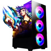 Resim Ramtech Fullforce FF214 i5-6500 16 GB 256 GB SSD+500 GB HDD GTX1650 Free Dos Masaüstü Oyuncu Bilgisayarı 