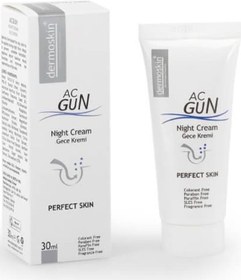 Resim Dermoskin Acnegun Gece Kremi 30 ML 