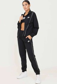 Resim Nike W Essntl Pqe Trk Suit Kadın Eşofman Takım DD5860-011-Siyah 