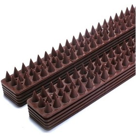 Resim Novahub Kuş Ve Kedi Engelleme Çubukları - 10 Adet Kahverengi Pp Diken 