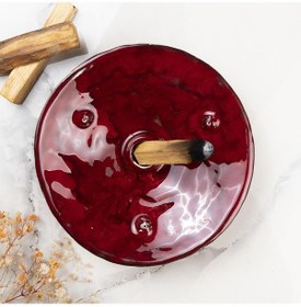 Resim Slovana Green Seramik Ağaç Tütsülük 