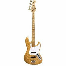 Resim SX SJB/ALDER/NA Bas Gitar (Natural) 