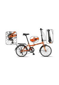 Resim Rookie Foldo V 20" Jant 20" Kadro 7 Vites Katlanır Bisiklet 