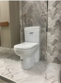 Resim Newarc Modern Klozet + Rezervuar İç Takım + Yavaş Kapanır Kapak Yavaş Kapak ve İç Takım Dahil 
