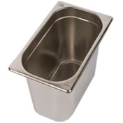 Resim Natsan Paslanmaz Çelik Gastronom/gastronorm Küvet Gn 1/3-200 (32,5 X 17,6 X 20 CM) 