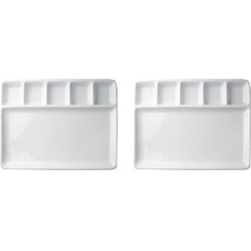 Resim Porland Beyaz Kahvaltı Tabağı 33cm 2'li 04ap017534 