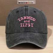 Resim Vintage Tarzı KÜRÜNMEK & SAKAR Nakışlı Beyzbol Şapkası - Ayarlanabilir Snapback, Hafif Polyester, Siyah Pembe Yazılı, Kamp, Balıkçılık ve Yürüyüş gibi Dış Mekan Aktiviteleri için Mükemmel - Erkekler & Kadınlar için Harika Hediye Fikri, Kamp Aksesuarları 