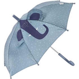 Resim Trixie Mrs. Elephant Unisex Çocuk Mavi Şemsiye 