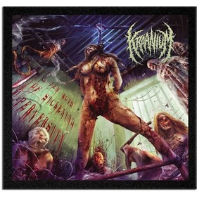 Resim Beam Dijital Kraanium Ten Acts Of Sickening Perversity Albüm Arma Peç Patch Yama 