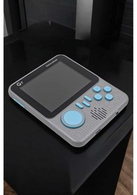 Resim Mini Atari El Atarisi 3.5 İnç Ekran Çift Konsol 666 Adet Retro Oyun Gameboy El Atarisi 