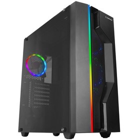 Resim Rampage Alpha-X A Hardy 600W 80+ Bronze Siyah Argb Fanlı Mid Towe 