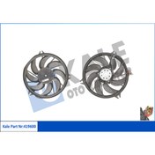 Resim KALE FAN MOTORU PERVANELI KLIMALI 206 CC 206 1,1-1,4 8V-1,6 8V 99+ 206 SW MOT 200W 392mm 