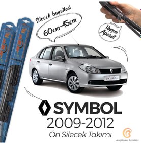 Resim Renault Symbol Ön Silecek Takımı (2009-2012) RBW Hibrit 