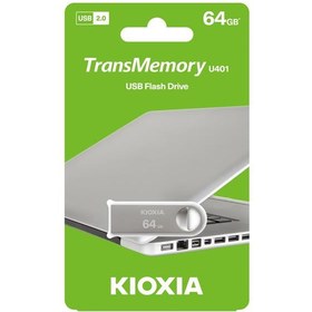 Resim Kioxia 64GB U401 Metal USB 2.0 Bellek 