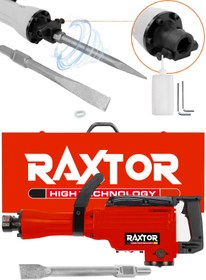 Resim RAXTOR Professional Büyük Tip Kırıcı Delici Hilti 16 Kg Hilti 3 Metre Kablolu 65mm 
