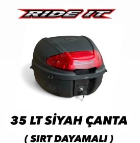 Resim 35 LT Sırt Dayamalı Motosiklet Çantası 
