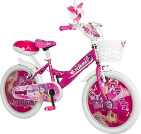 Resim TommyBike Kız Bisikleti 7-10 Yaş Çocuk Bisikleti 20 Jant Bisiklet Kapaklı 