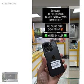 Resim Apple iPhone 14 Pro İkinci El TR | 512 GB | Siyah 