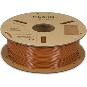 Resim Filamix Pla+ Kahverengi Filament 1.75mm 1kg Urhanshop Güvencesiyle 