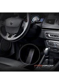 Resim intakrom Renault Fluence Krom Ayak Dinlendirme Pedalı - 2010 ve Üzeri 