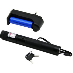 Resim Go İthalat Yeşil Lazer Pointer Kalem Şarjlı Metal Kasa Güçlü Hedef Gösterme Sunum Lazeri Şık Tasarım 107863 