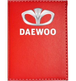 Resim promosyon denizi Daewoo Logolu Kırmızı Ruhsat Kabı 
