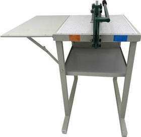 Resim Kingstar Kartela Kesme Makinesi Zikzag Kesme Sürfile Kesme Kumaş Kesim Makinesi 60 Cm Bıçak Boyu 