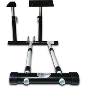 Resim Speed Stand Pro Siyah Beyaz Rgs Modüllü Ek Vitesli Direksiyon Standı 