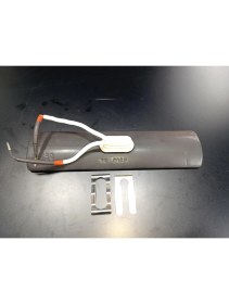 Resim Infrared Seramik Isıtıcı Rezistans Konkav 245X60MM 750W 230V Siyah Renk Fsc Model 