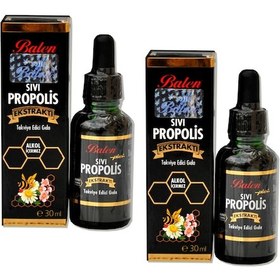 Resim Balen Alkolsüz Sıvı Propolis Ekstraktı 2 x 30 ML 