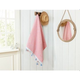 Resim Madame Coco Fonte Jakarlı Peştemal 1kpstm0113peştamal-pembe/mint Yeşili 