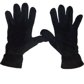 Resim Mrey Erkek 4'lü Siyah Polar Kışlık Termal Polar Eldiven Kar Maskesi Motorcu Kask Bere Boyunluk Set Takım 