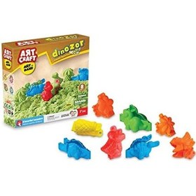 Resim 500 Gr Artsand Dinozor Kum Seti 