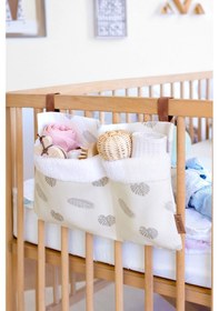 Resim Bebek Askılı Organizer Melis Krem 